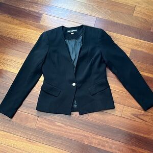 Karl Lagerfeld Classic Black Blazer Size 4